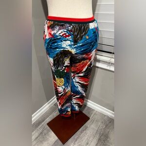 MANGO Oil‎ Painting Women Joggers